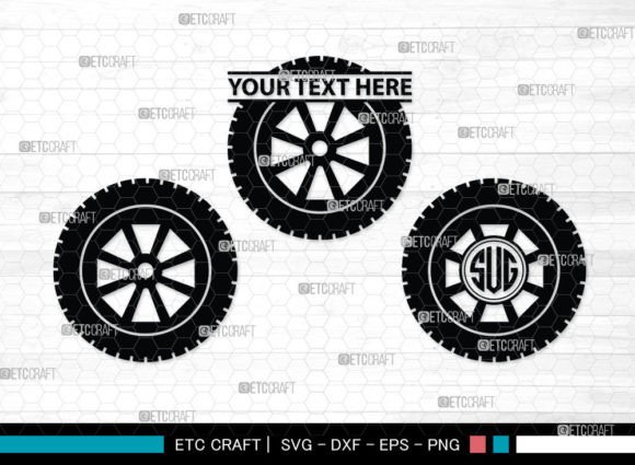Download Tyre Monogram, Tyre Silhouette - Silhouette Collection