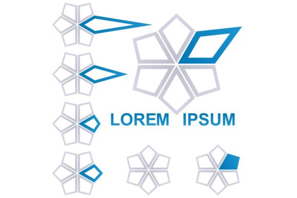 Download Geometrical Logo Design Set - Set Collection