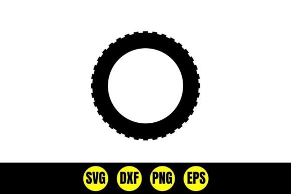 Download Car Tire and Wheel Silhouette Svg - Silhouette Collection