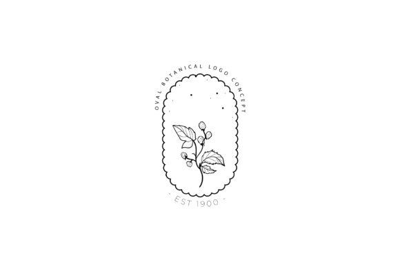 Download Minimal Vine Decorative Retro Logo - Eco Collection