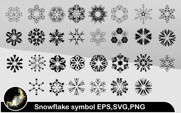 Download Snowflake Symbol Set - Set Collection