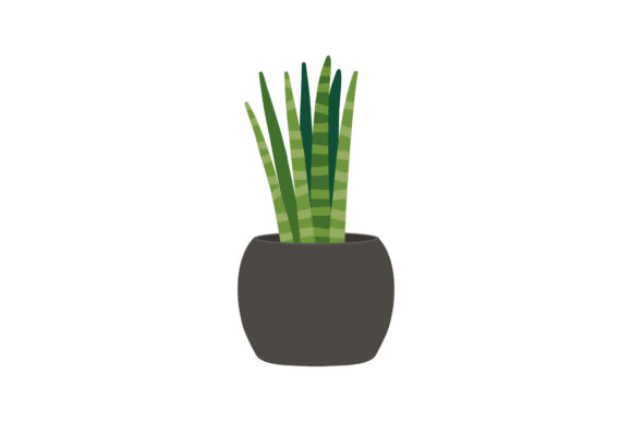 Download Vector Interior Tree Decor Garden - Eco Collection