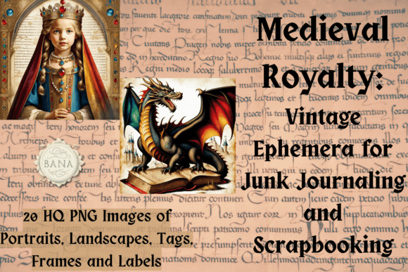 Download Medieval Royalty: Vintage Ephemera Set - Set Collection