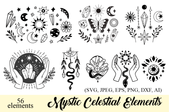 Download 56 Mystic Celestial Elements MEGA Set - Set Collection