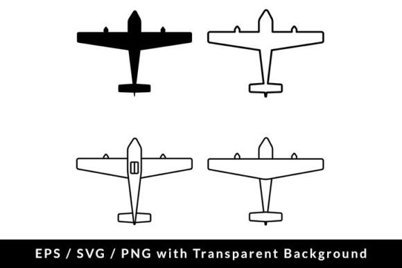 Download Airplane Icon Symbol Set EPS SVG PNG - Set Collection