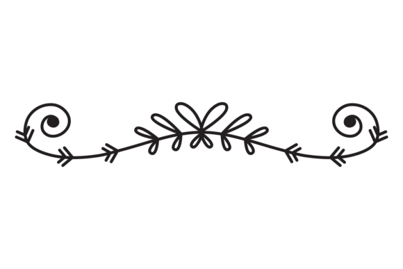 Download Decorative Header with Ornate Swirls. El - Eco Collection