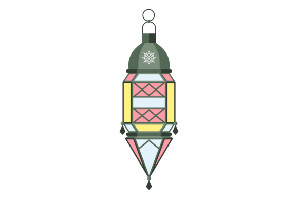 Download Decorative Lantern with Arabesque Ornament - Eco Collection